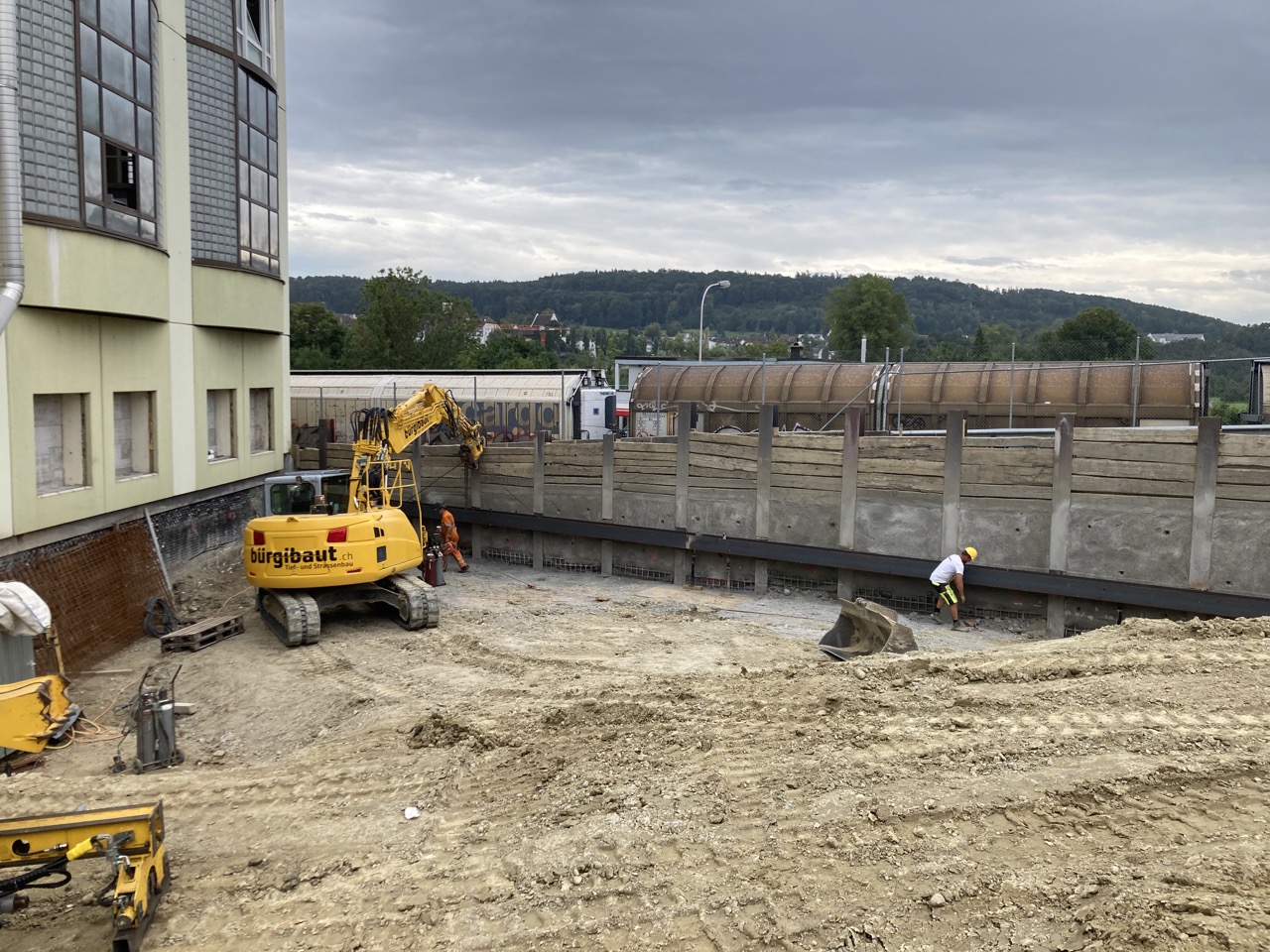 BINA Bischofszell Anbau Kartoffelbunker